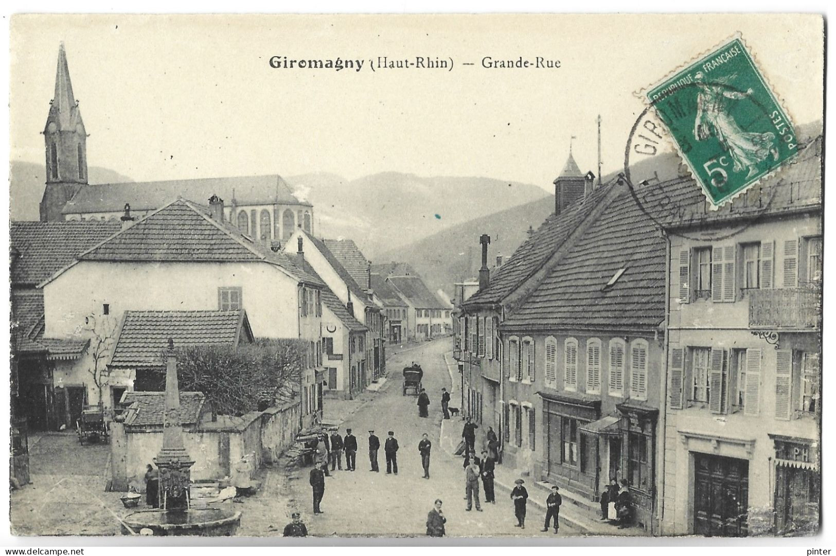 GIROMAGNY - Grande Rue - Giromagny
