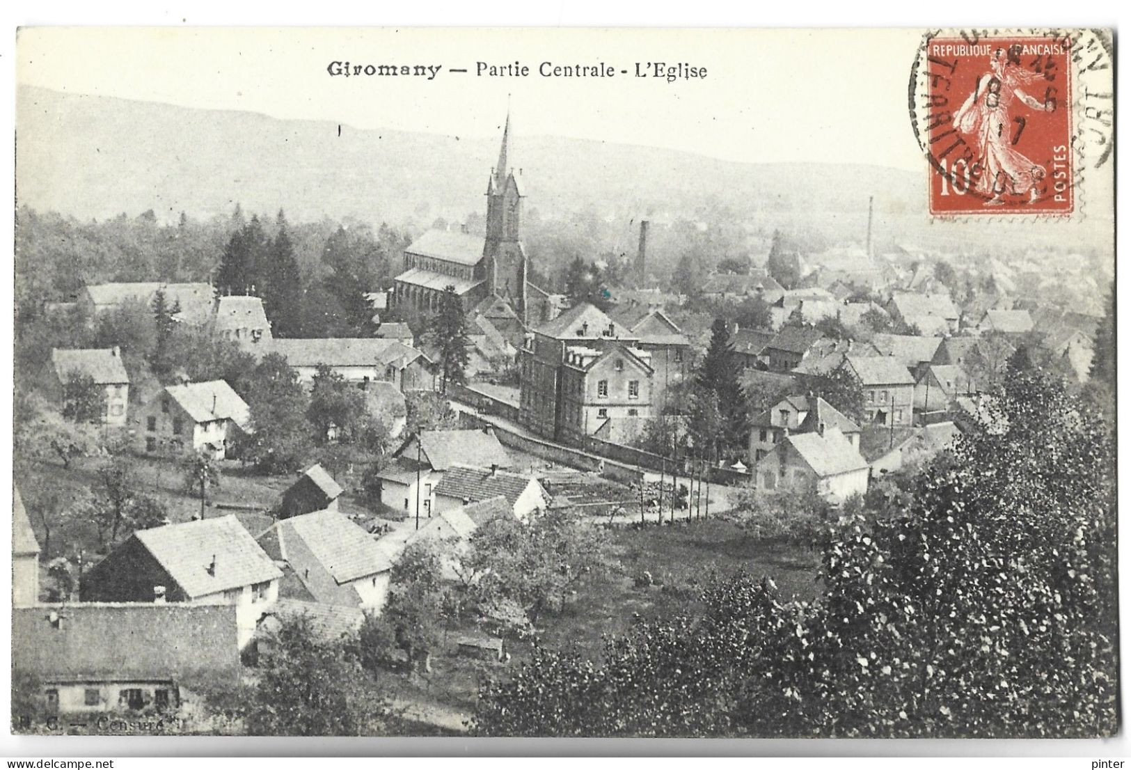 GIROMAGNY - Partie Centrale, L'Eglise - Giromagny