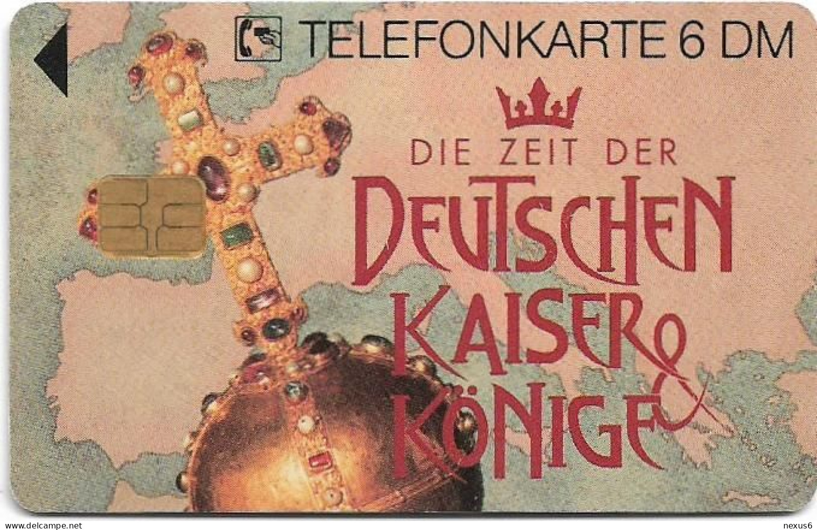Germany - Deutschen Kaiser & Könige - Karl IV - O 0315B - 09.1993, 6DM, 4.500ex, Used - O-Series: Kundenserie Vom Sammlerservice Ausgeschlossen