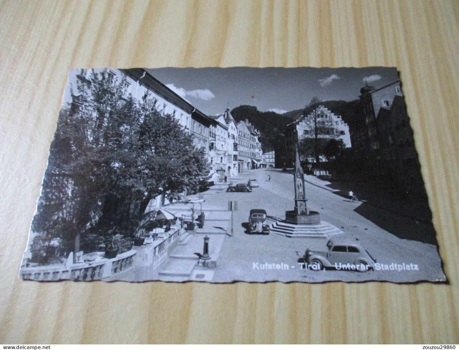 CPSM Kufstein (Autriche).Unterer Stadtplatz - Carte Animée. - Kufstein