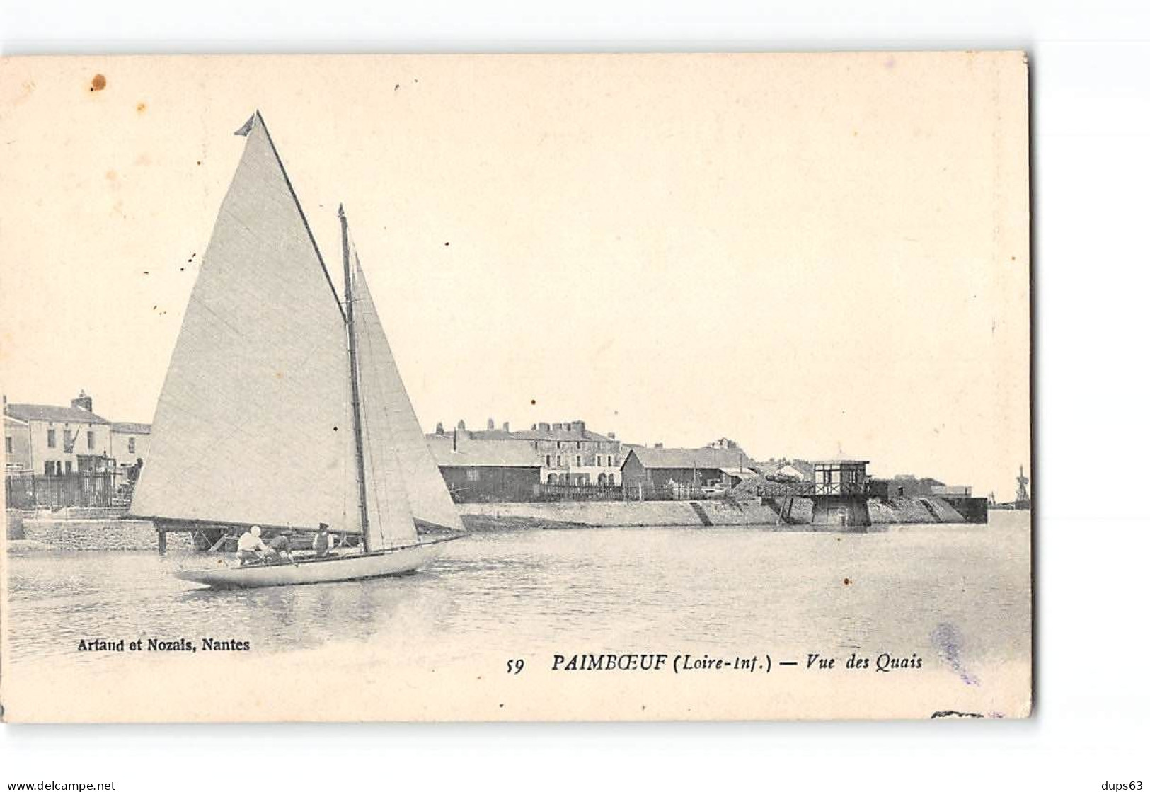 PAIMBOEUF - Vue Des Quais - Très Bon état - Paimboeuf