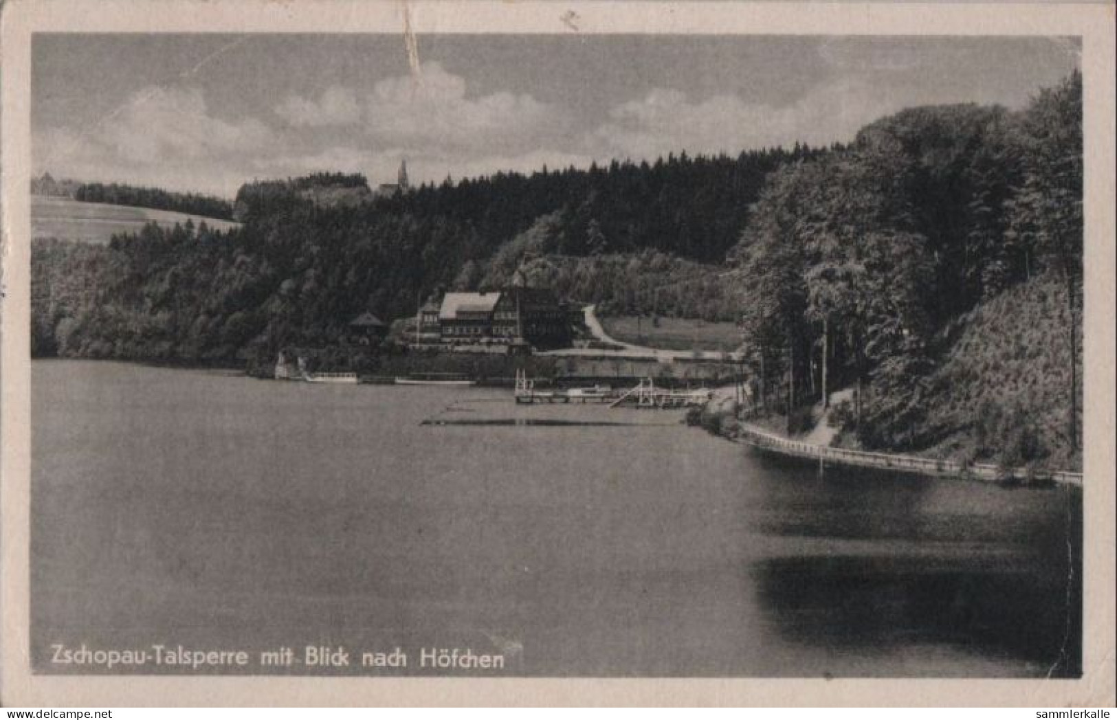 61712 - Zschopau - Talsperre Mit Blick Nach Höfchen - 1953 - Zschopau