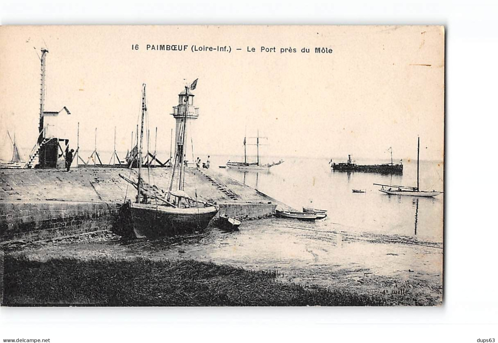 PAIMBOEUF - Le Port Près Du Môle - Très Bon état - Paimboeuf