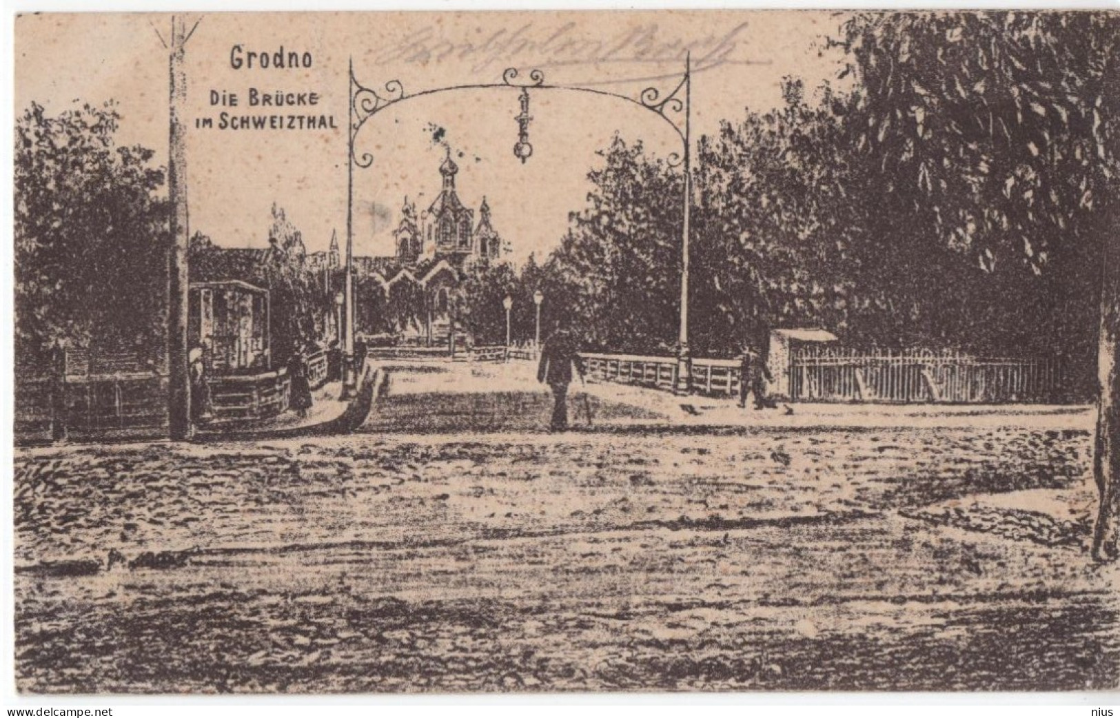 Belarus 1915 Grodno Hrodna, Die Brucke Im Schweizthal - ...-1949