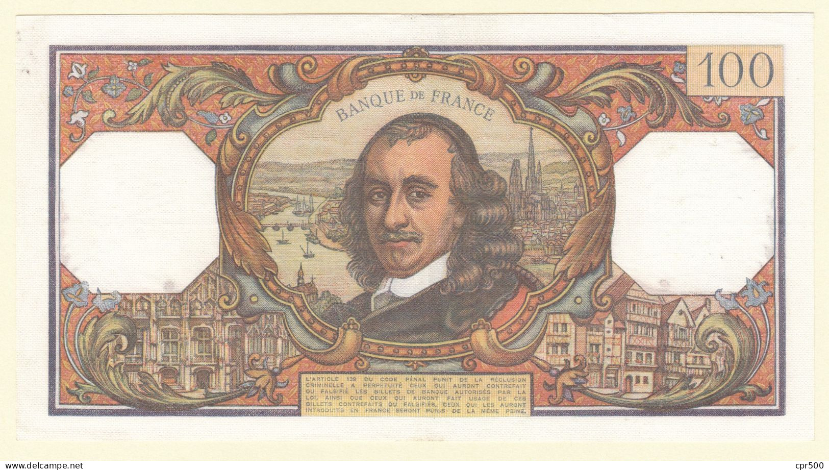 100 Francs Corneille Type 1964, F65.24, 1968, T.363, SUP+ - 100 F 1964-1979 ''Corneille''