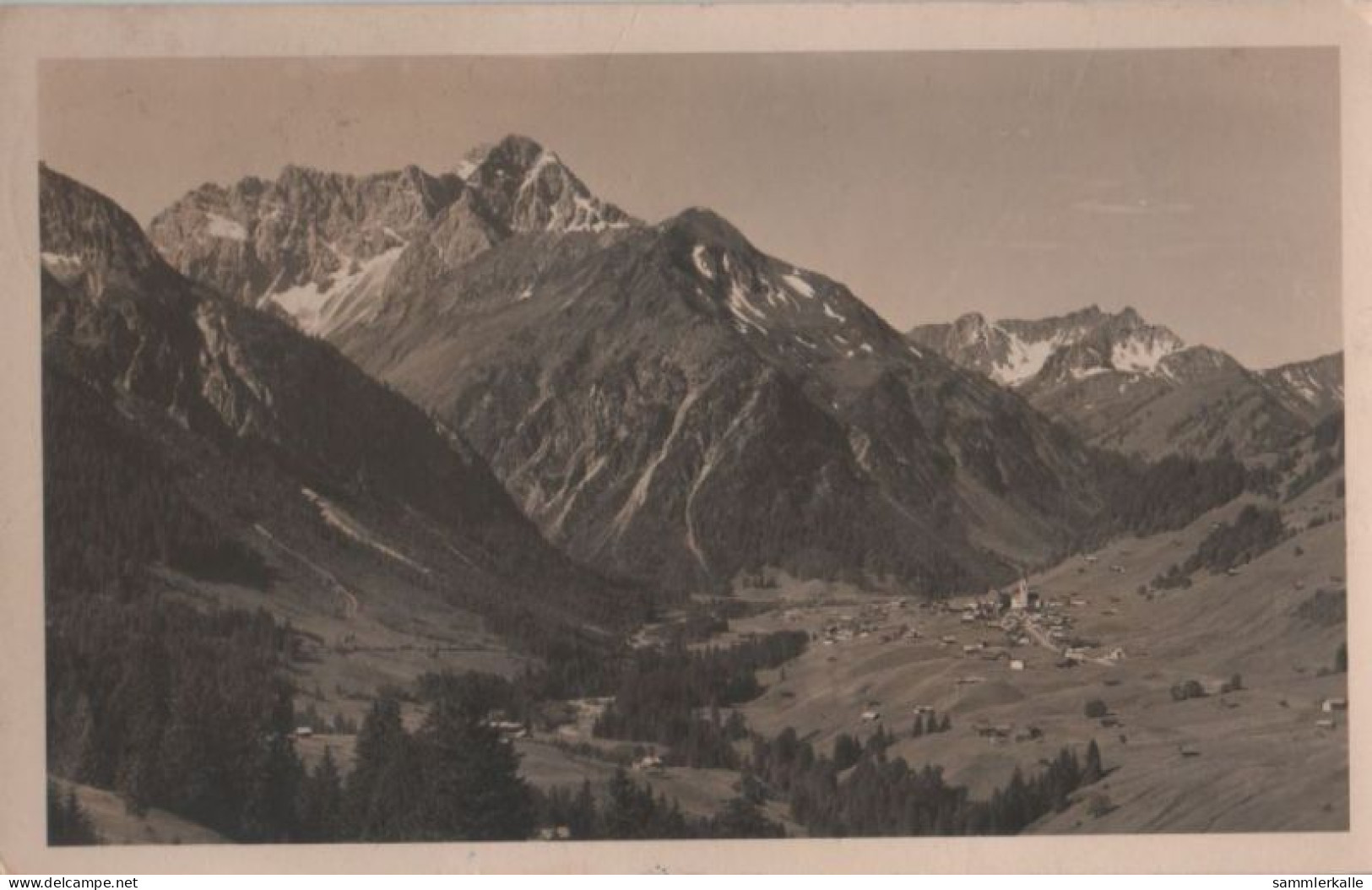 35177 - Altusried Mittelberg - Mit Widderstein - 1950 - Mittelberg