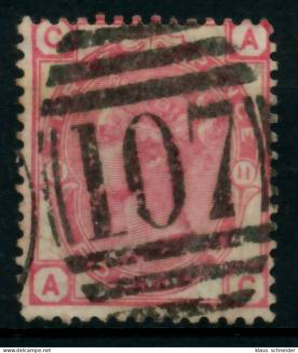 GROSSBRITANNIEN 1840-1901 Nr 41 PL11 Gestempelt X6A1C46 - Oblitérés