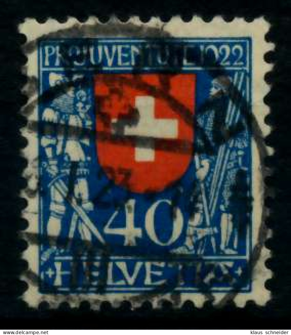SCHWEIZ PRO JUVENTUTE Nr 178 Zentrisch Gestempelt X73F306 - Used Stamps
