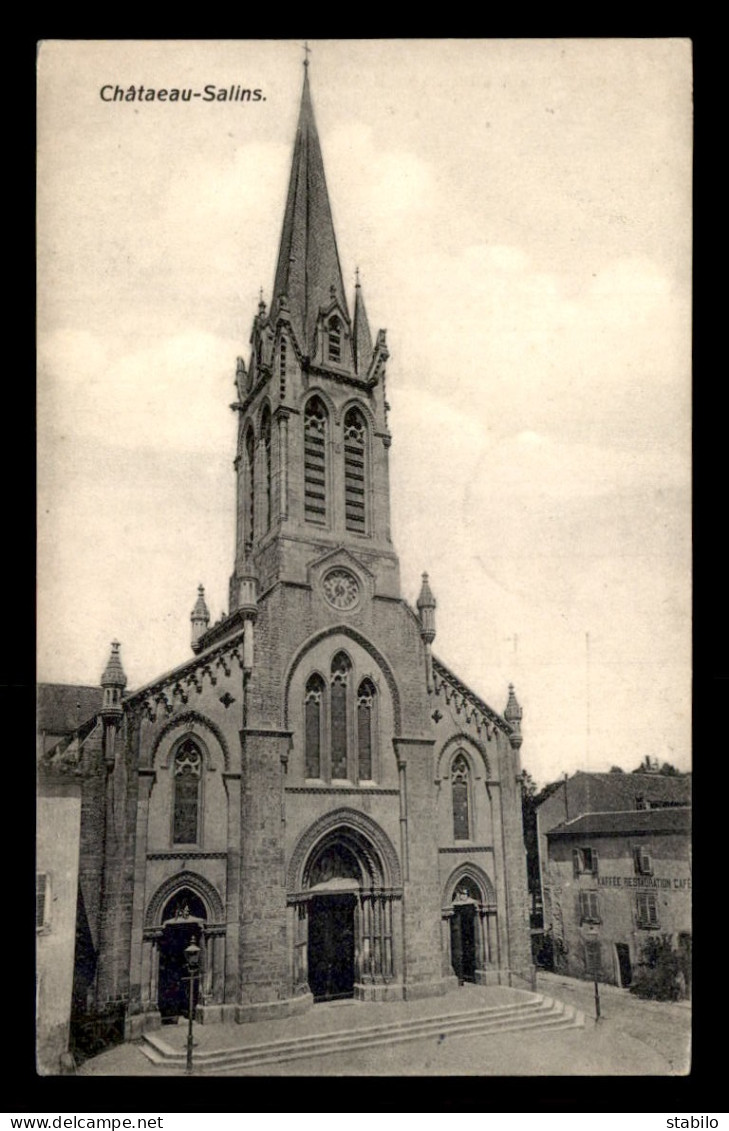 57 - CHATEAU SALINS - L'EGLISE - Chateau Salins