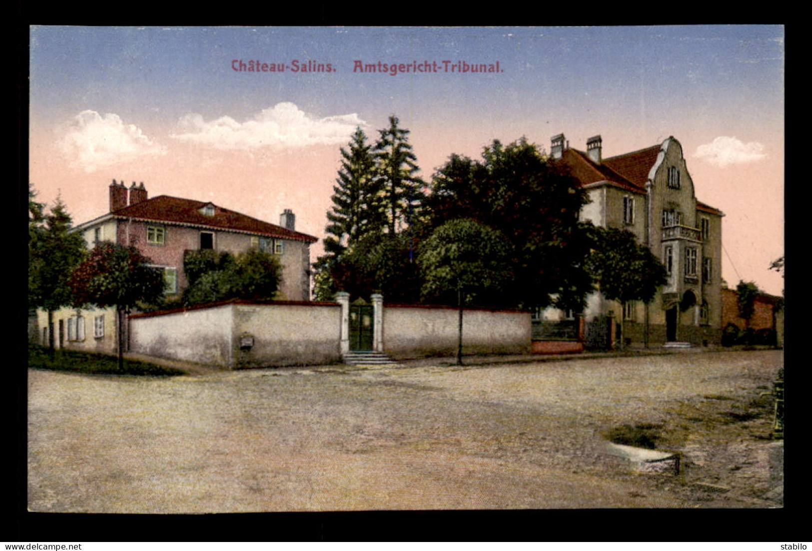 57 - CHATEAU SALINS - AMTSGERICHT-TRIBUNAL - Chateau Salins