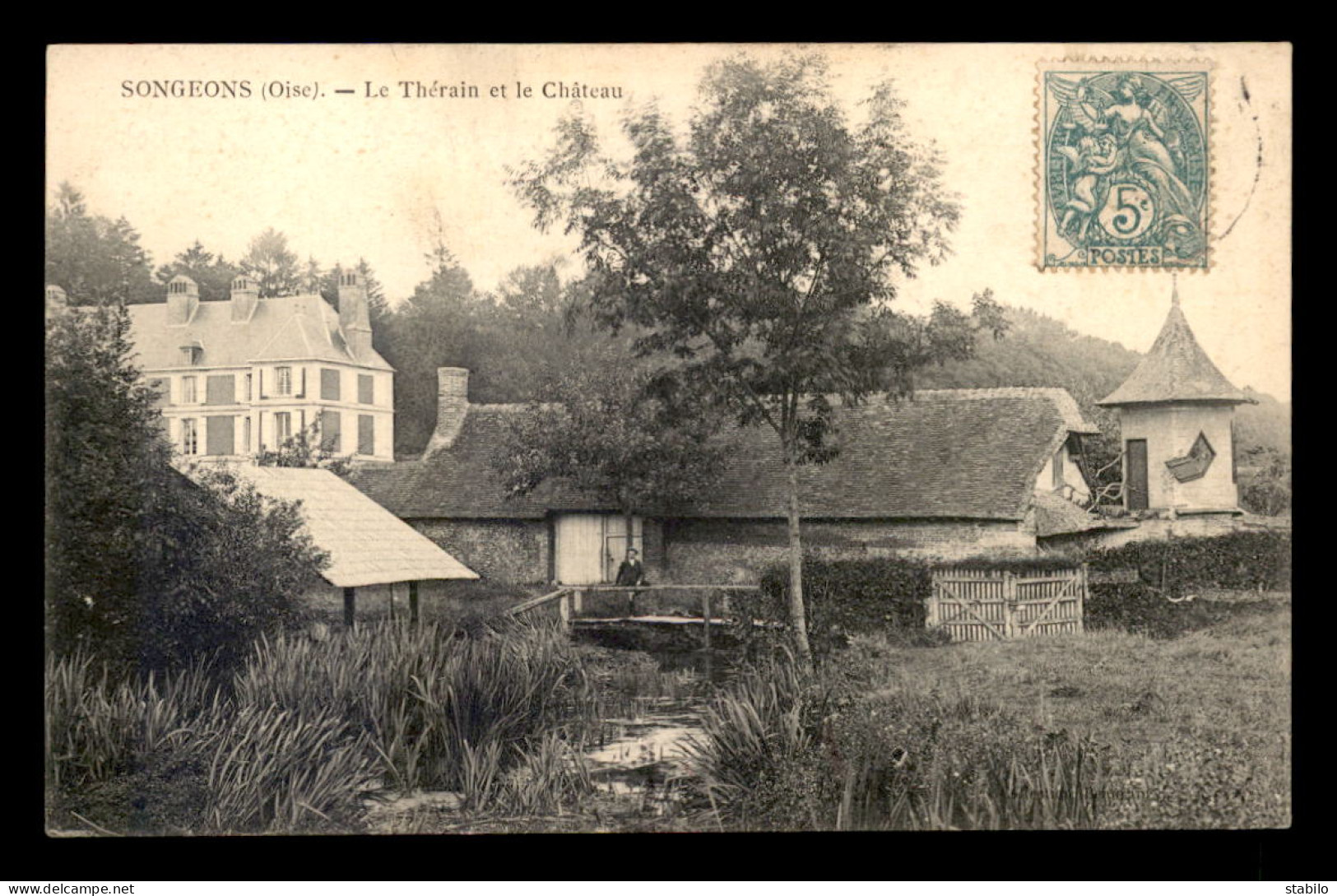 60 - SONGEONS - LE THERAIN ET LE CHATEAU - Songeons