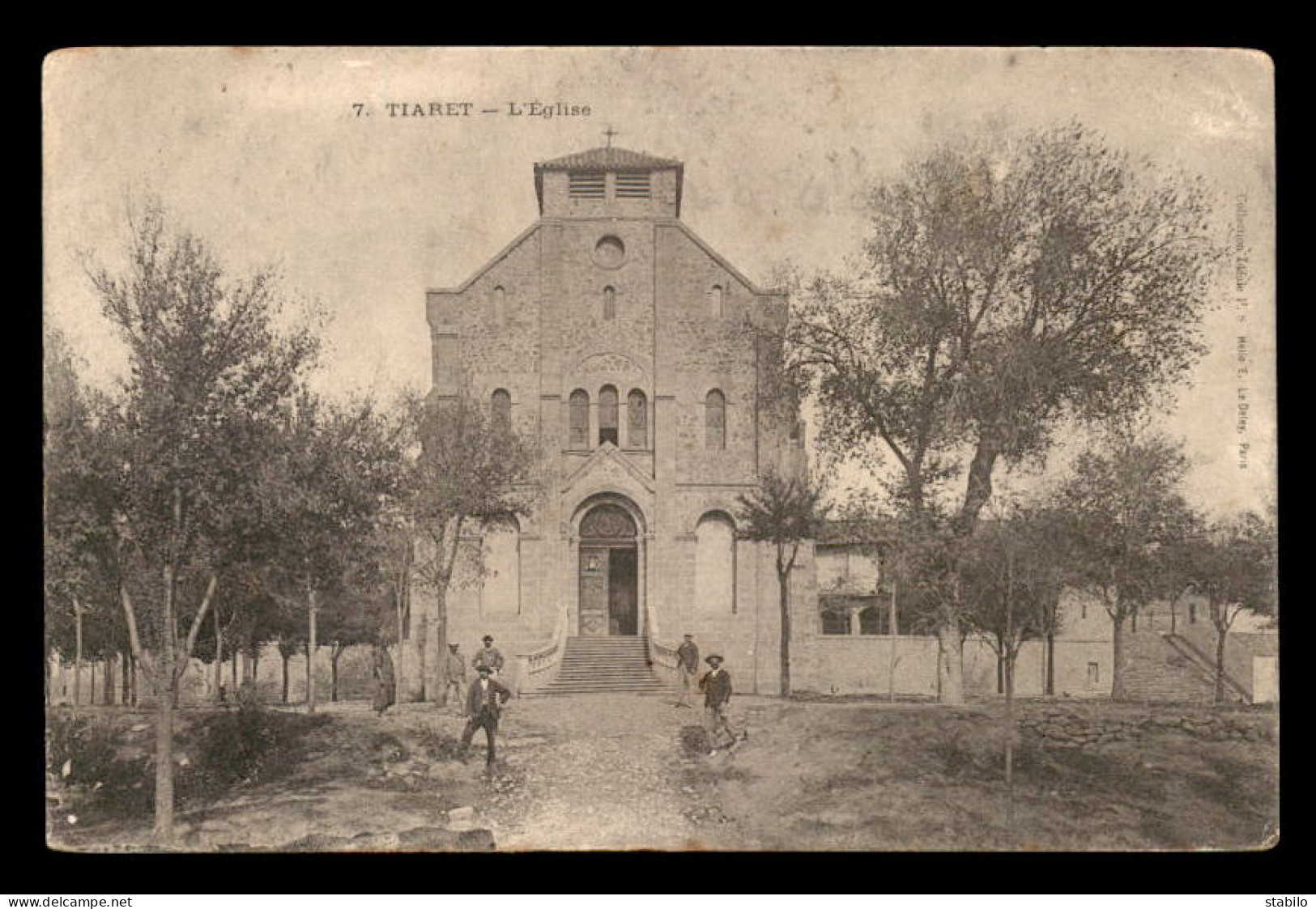 ALGERIE - TIARET - L'EGLISE - VOIR ETAT - Tiaret