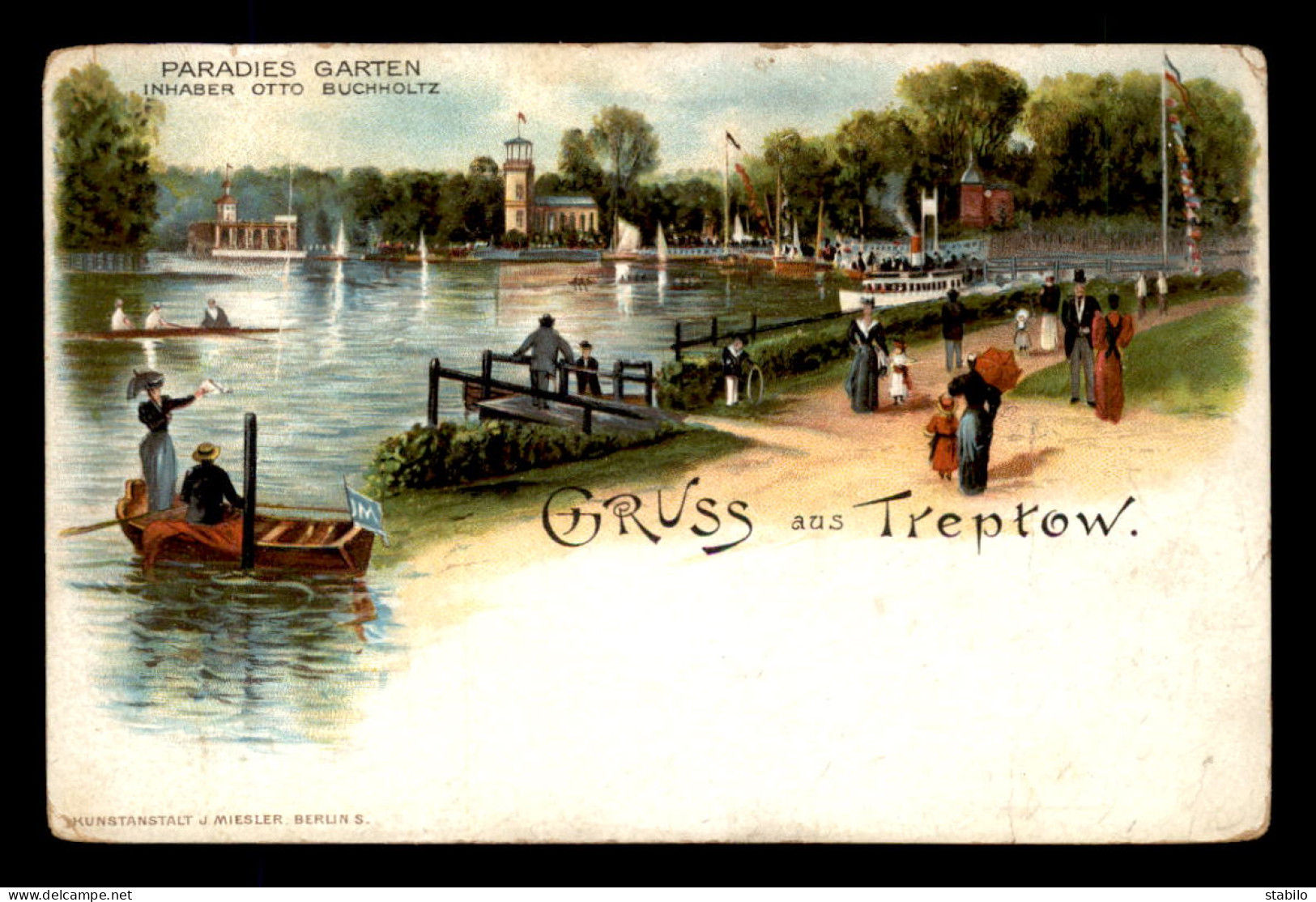 ALLEMAGNE - GRUSS AUS TREPTOW - VOIR ETAT - Treptow