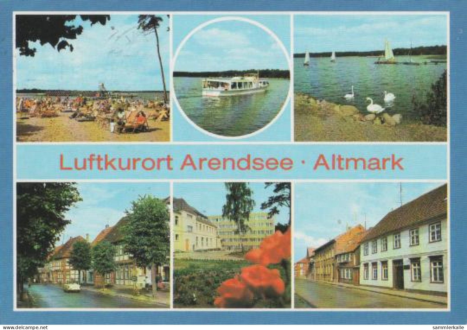 19190 - Arendsee Altmark U.a. Friedensstrasse - 1985 - Salzwedel