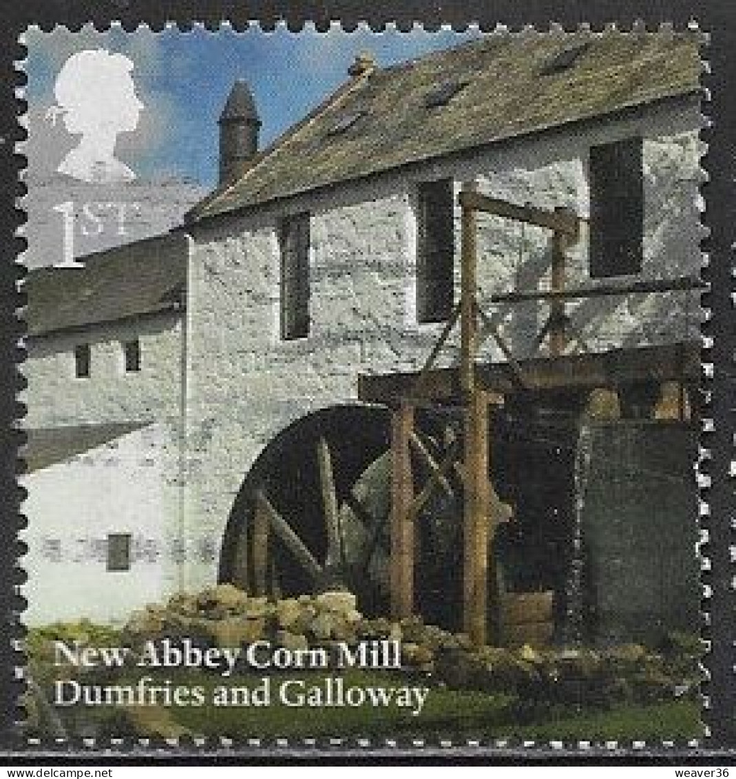 GB 2017 Windmills And Watermills 1st New Abbey Good/fine Used [36/30022/NM] - Usados