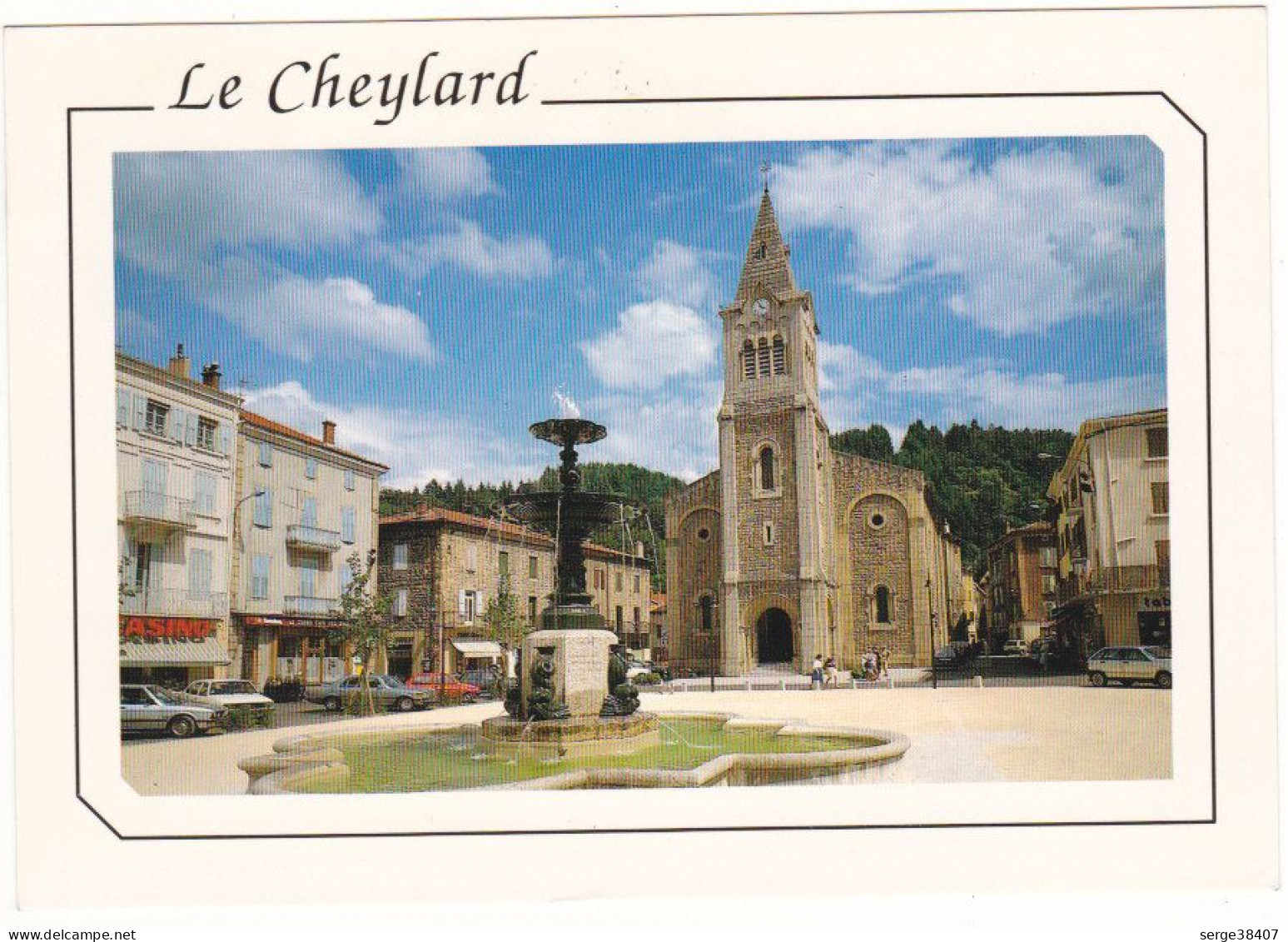 Le Cheylard - 1991 - Place Saleon Terras # 3-19/16 - Le Cheylard