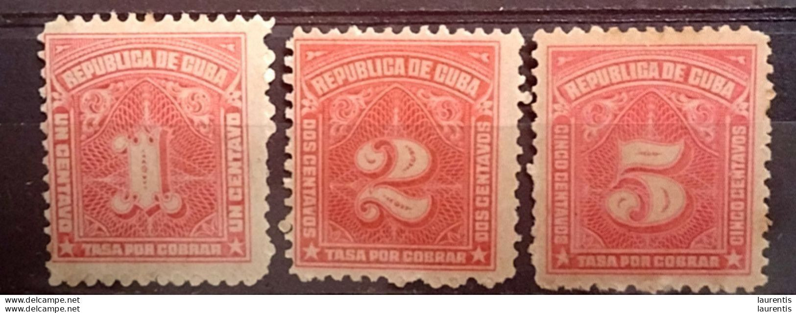 D22656  Postal Tax Stamps - 1927 - Rose - No Gum - Cb - 6,95 - Neufs