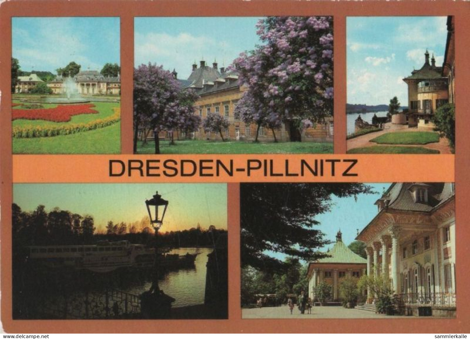 89457 - Dresden-Pillnitz - U.a. Abendstimmung Am Wasserpalais - 1985 - Pillnitz