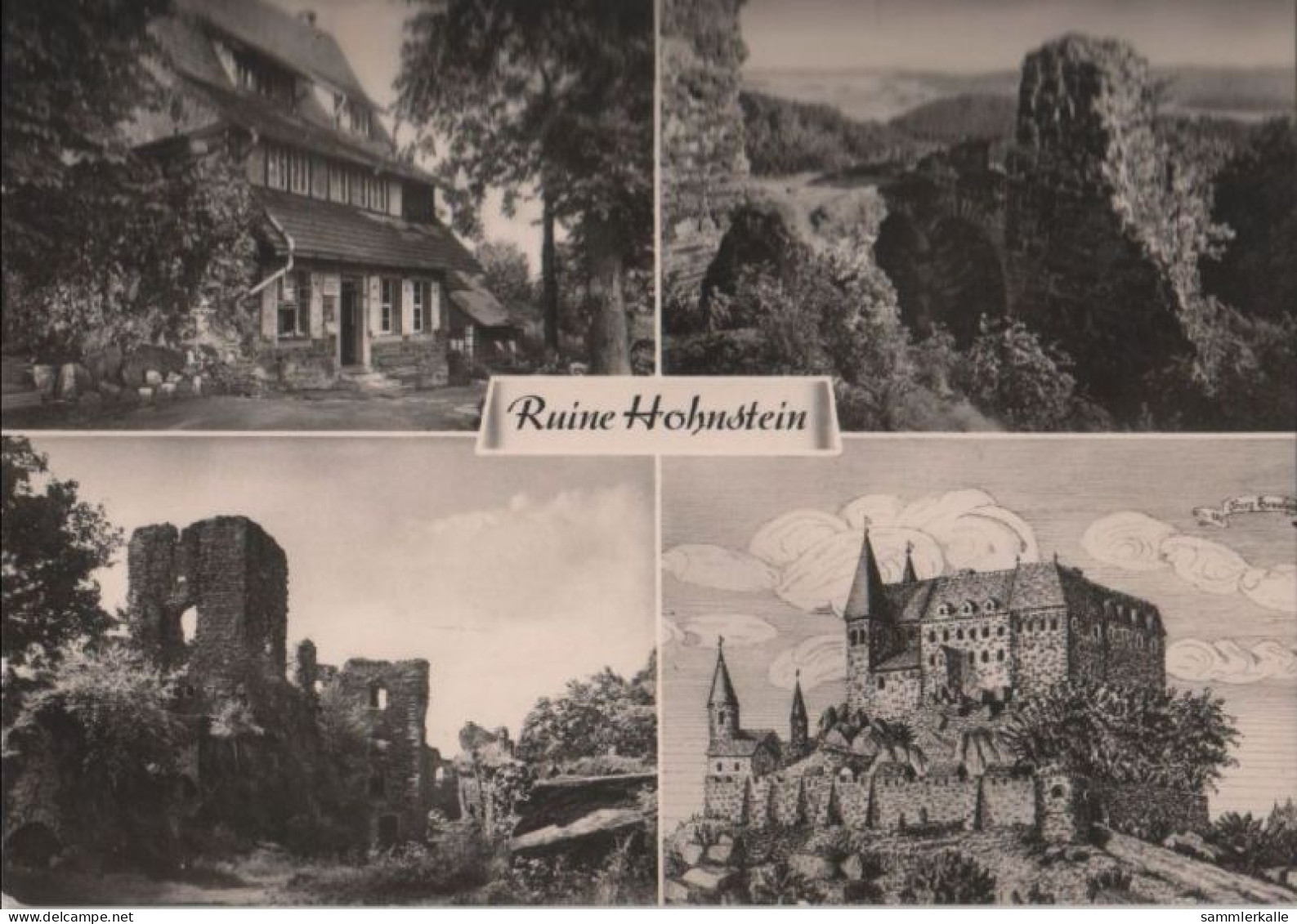 44000 - Hohnstein - Ruine - 1967 - Hohnstein (Saechs. Schweiz)
