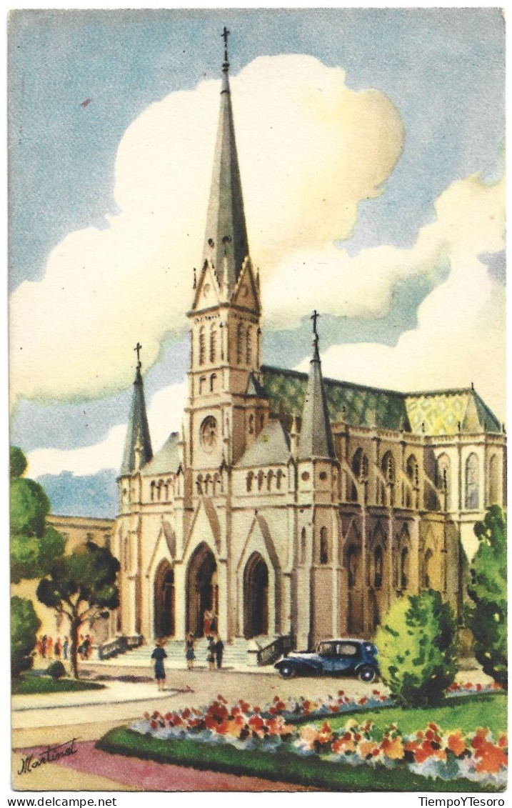Postcard - Argentina, Mar Del Plata, Basílica San Pedro, N°1419 - Argentinië