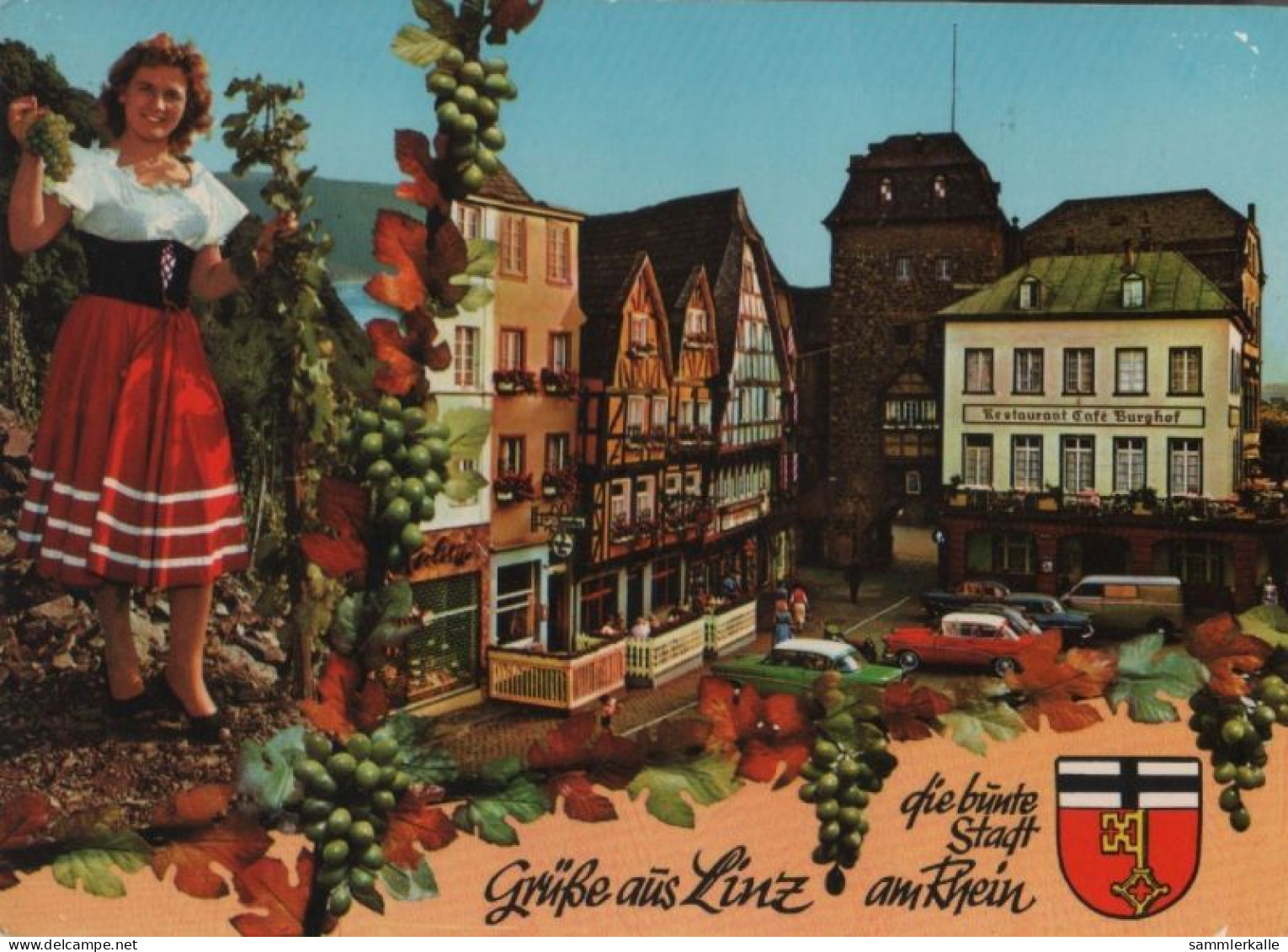 44738 - Linz - Burgplatz - Ca. 1975 - Linz A. Rhein