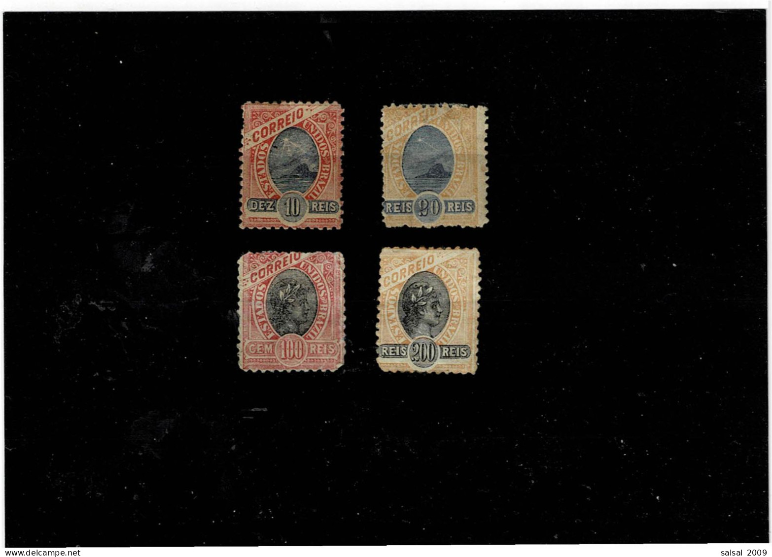 BRASILE ,"Repubblica" ,2 Pezzi MH E 2 Pezzi Senza Gomma ,qualita Buona - Unused Stamps