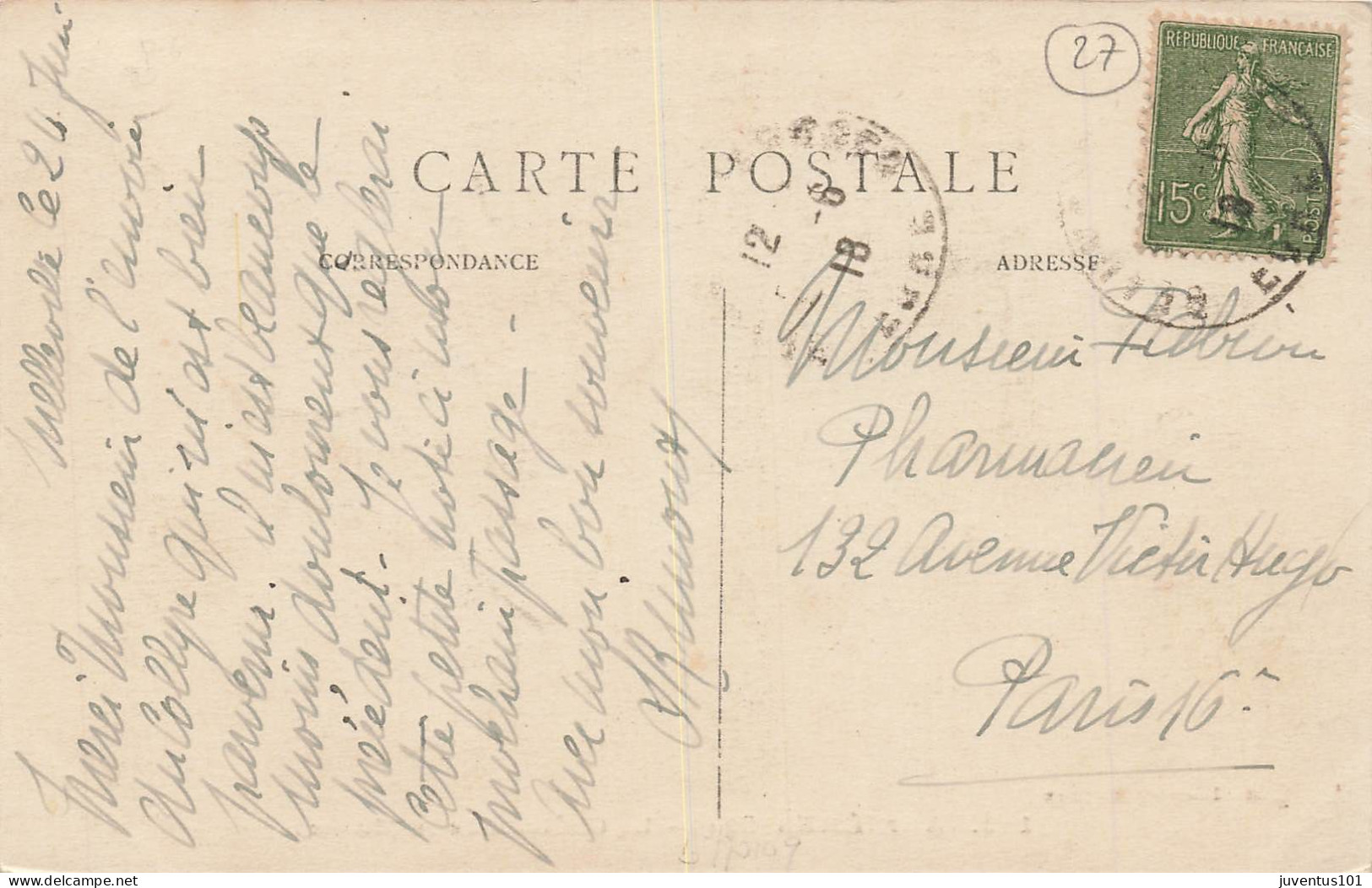 CPA Arnières-Le Château De La Musse-193-Timbre    L2750 - Arnières