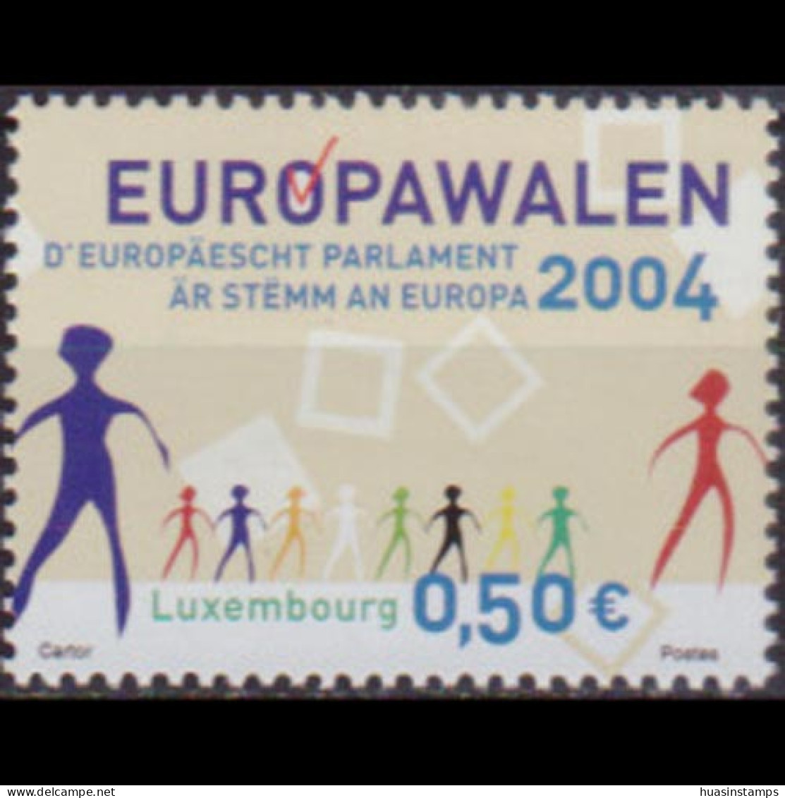 LUXEMBOURG 2004 - Scott# 1139 Parl.Election Set Of 1 MNH - Neufs