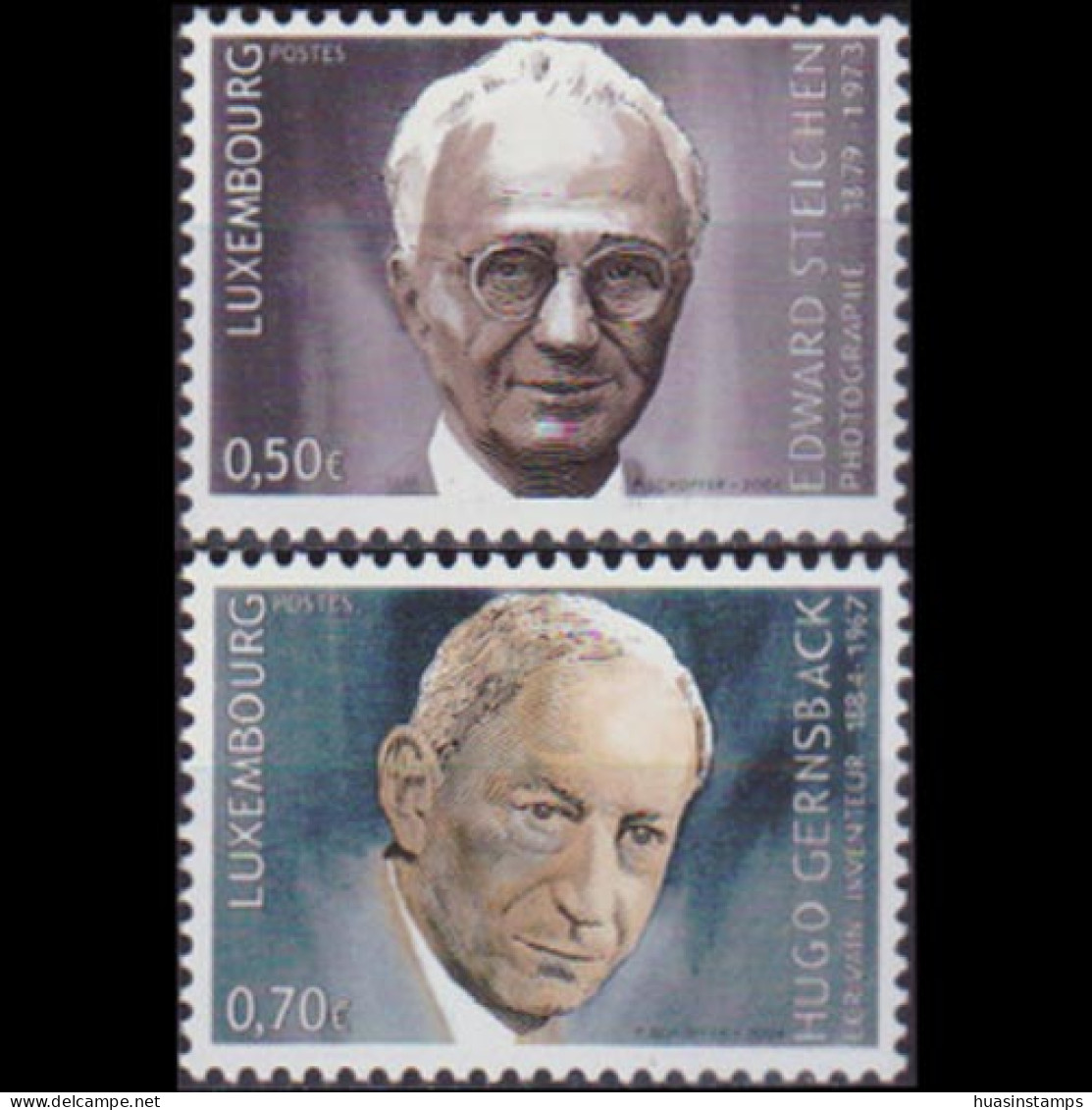 LUXEMBOURG 2004 - Scott# 1134-5 Famous Persons Set Of 2 MNH - Ongebruikt