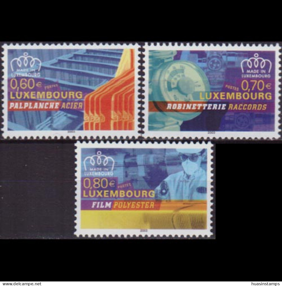 LUXEMBOURG 2003 - Scott# 1121-3 Products Set Of 3 MNH - Nuevos