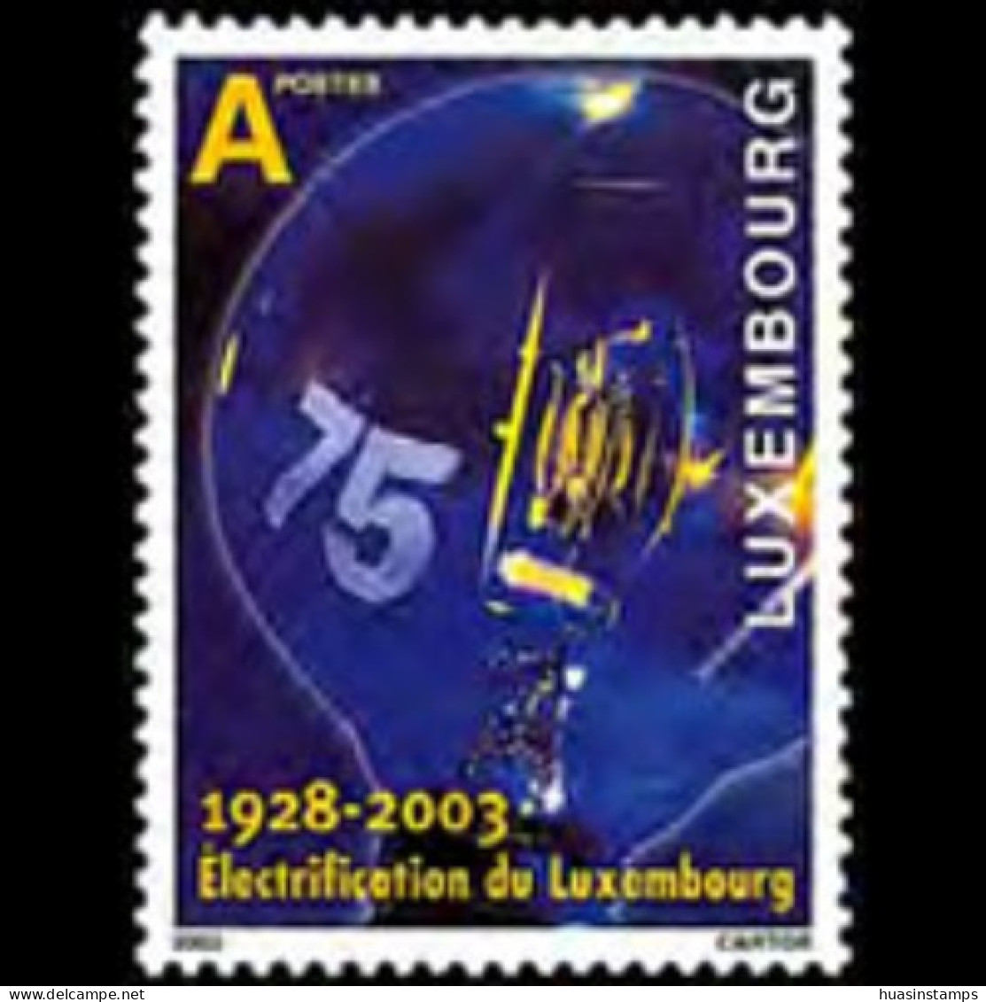 LUXEMBOURG 2003 - Scott# 1116 Electrification Set Of 1 MNH - Ungebraucht