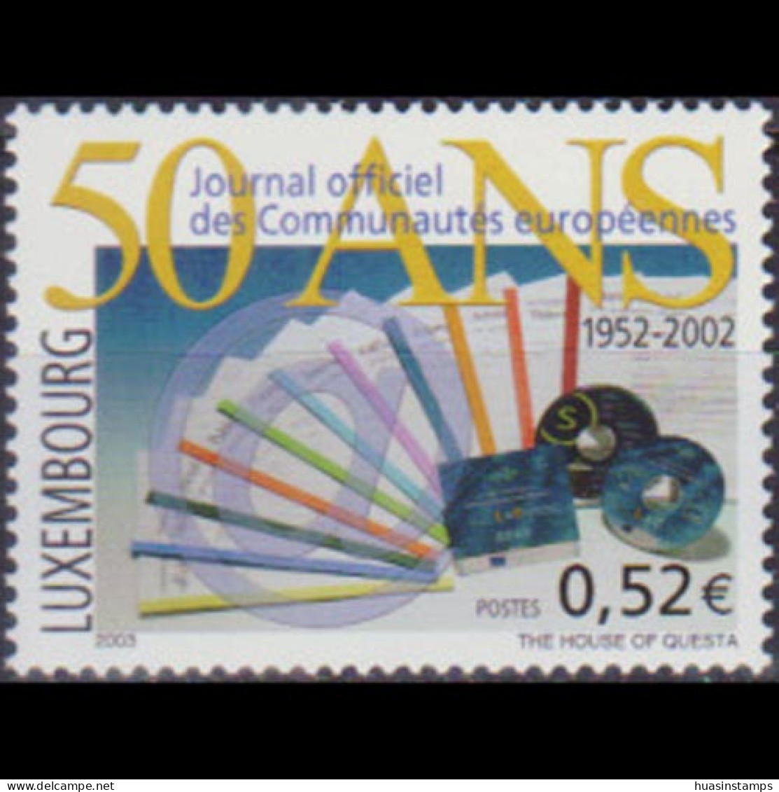 LUXEMBOURG 2003 - Scott# 1104 Official Journal Set Of 1 MNH - Neufs