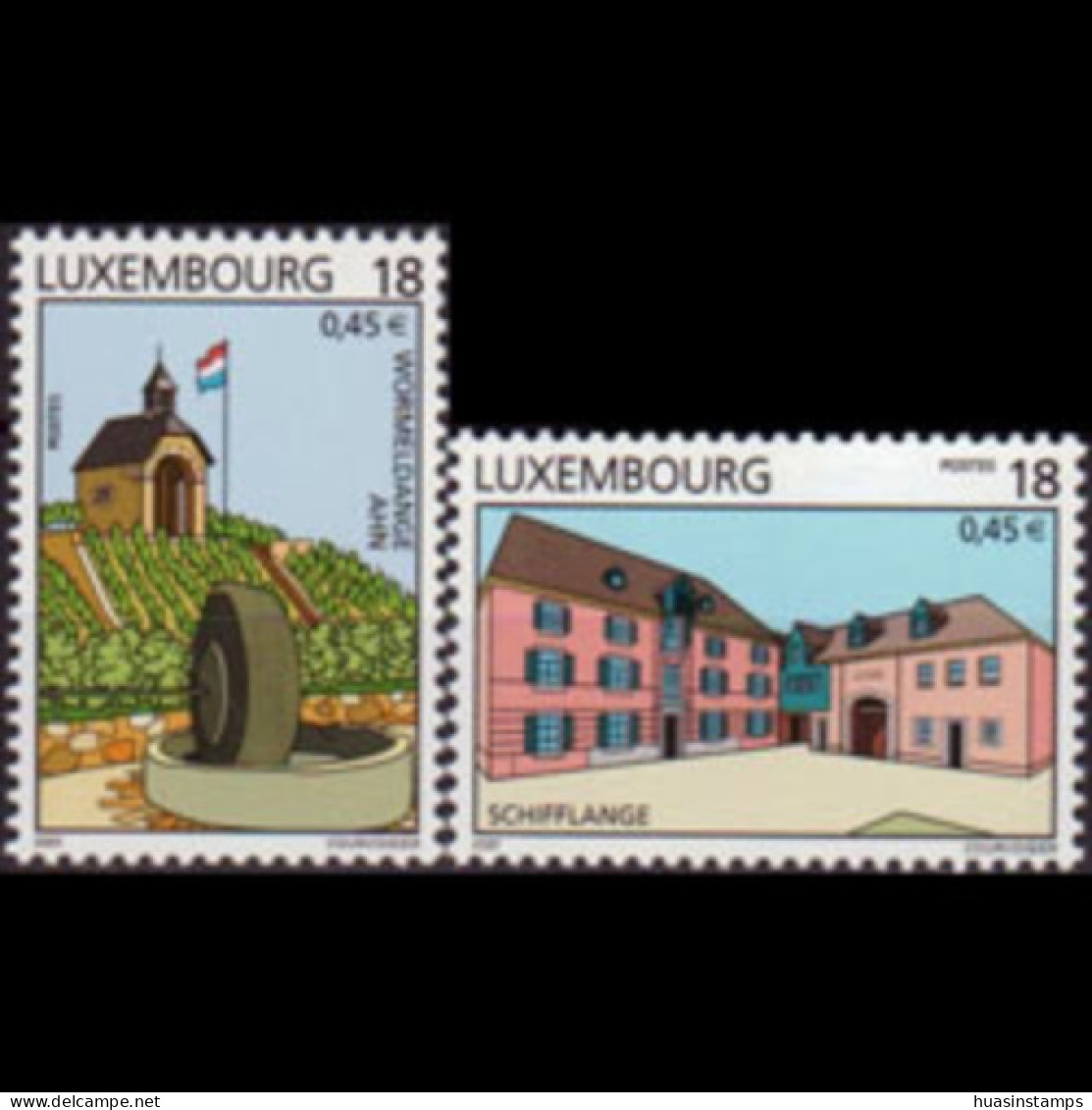 LUXEMBOURG 2001 - Scott# 1048-9 Tourism Set Of 2 MNH - Unused Stamps