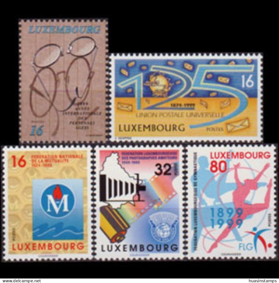 LUXEMBOURG 1999 - Scott# 1010-4 Events Set Of 5 MNH - Neufs