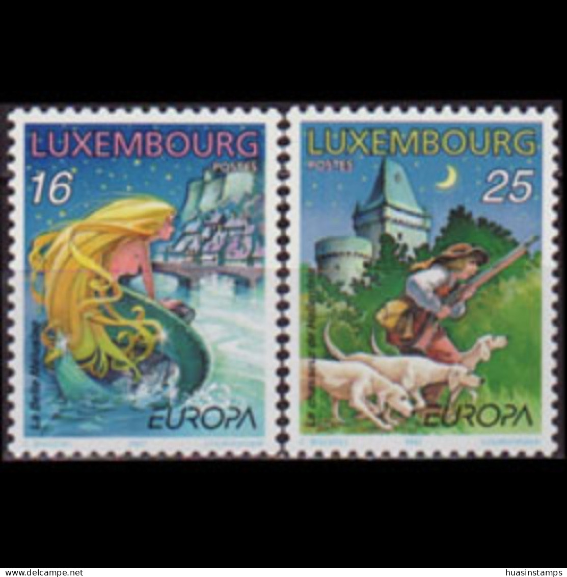 LUXEMBOURG 1997 - Scott# 965-6 Europa-Legends Set Of 2 MNH - Neufs