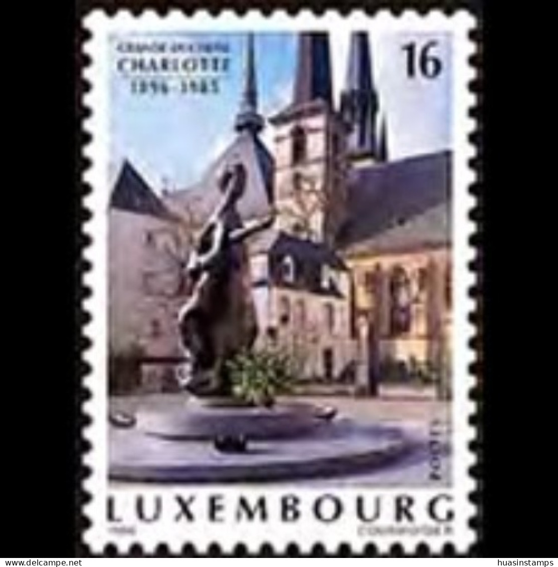 LUXEMBOURG 1996 - Scott# 941 Duchess Statue Set Of 1 MNH - Neufs