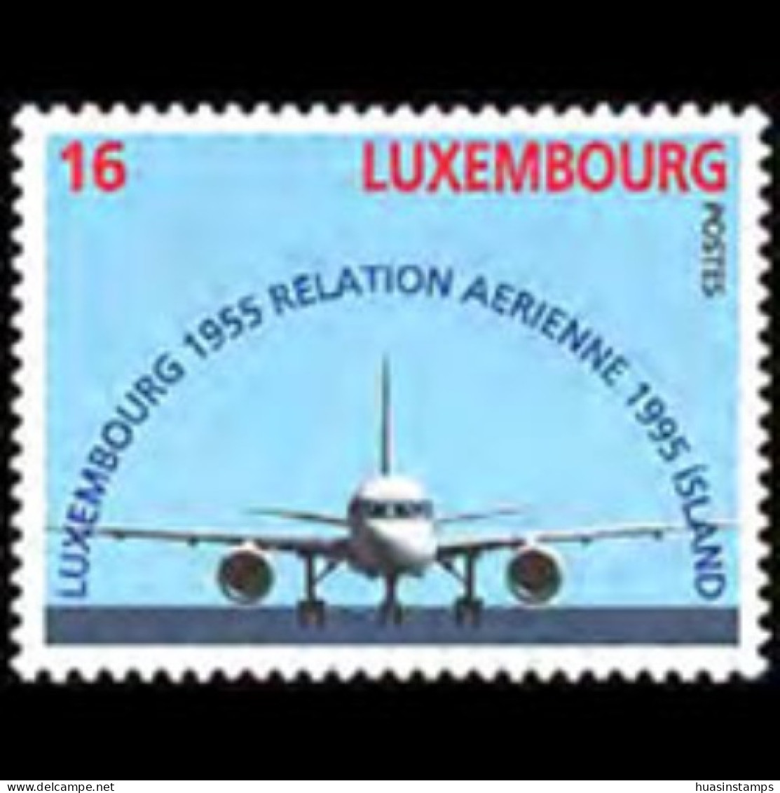 LUXEMBOURG 1995 - Scott# 936 Air Route Set Of 1 MNH - Neufs