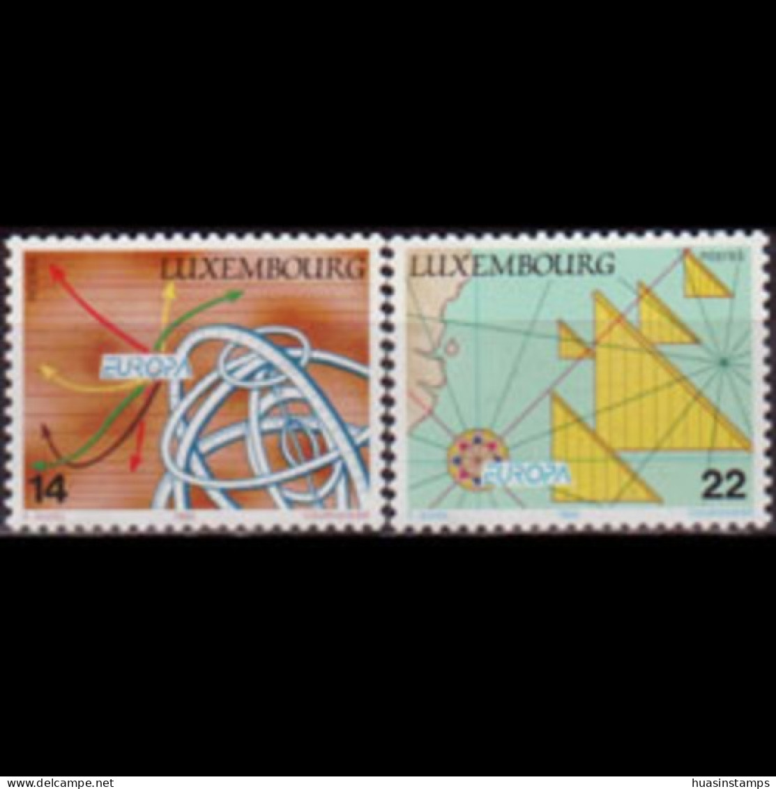 LUXEMBOURG 1994 - #910-1 Europa-Invention Set Of 2 MNH - Unused Stamps