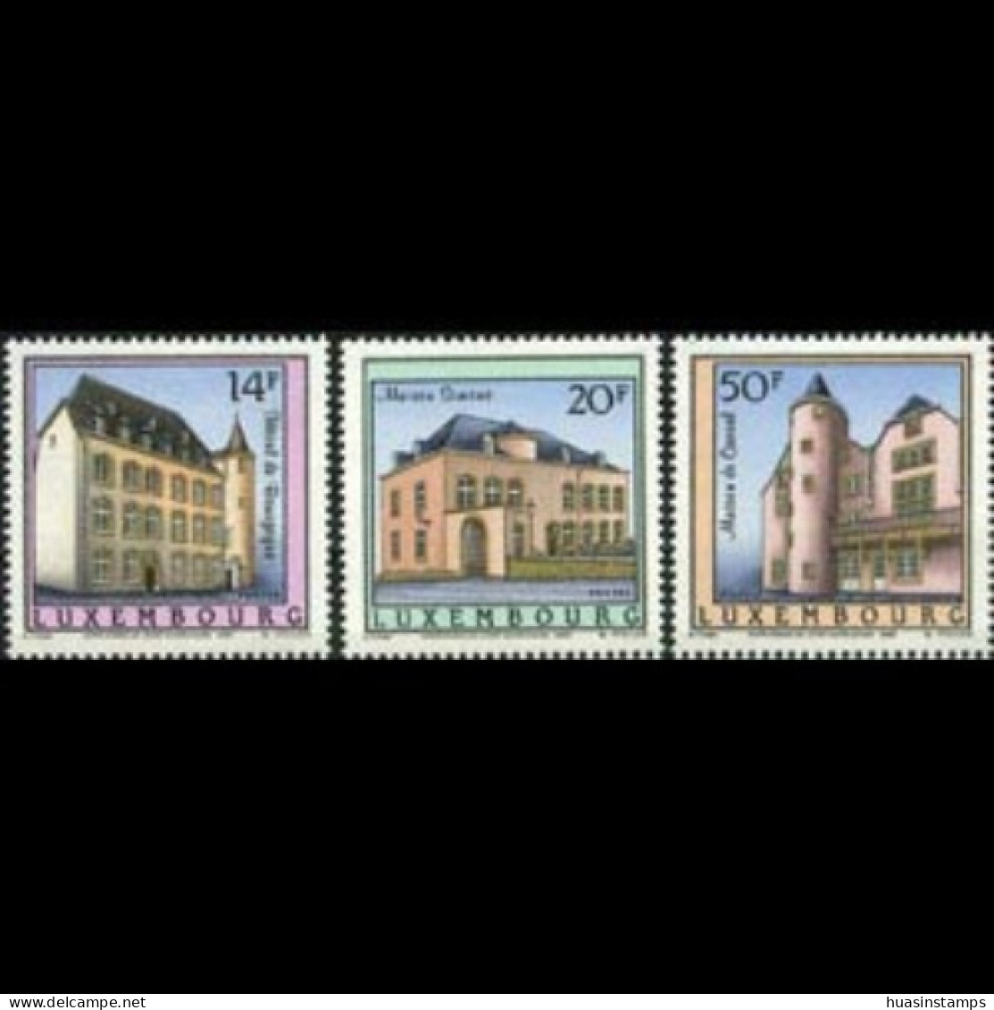 LUXEMBOURG 1993 - Scott# 898-900 Trad.Houses Set Of 3 MNH - Unused Stamps