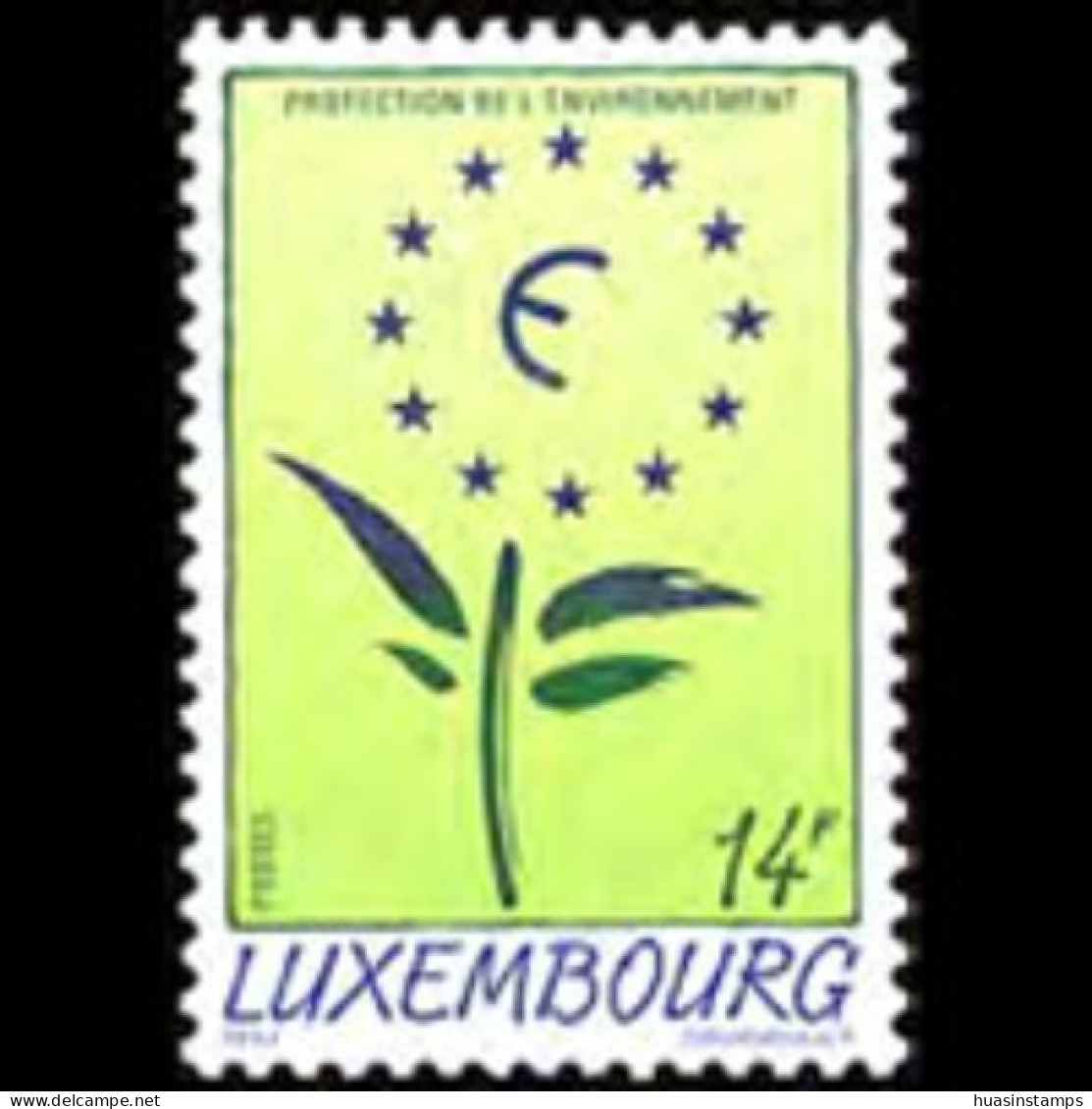 LUXEMBOURG 1993 - Scott# 901 Environment Set Of 1 MNH - Unused Stamps