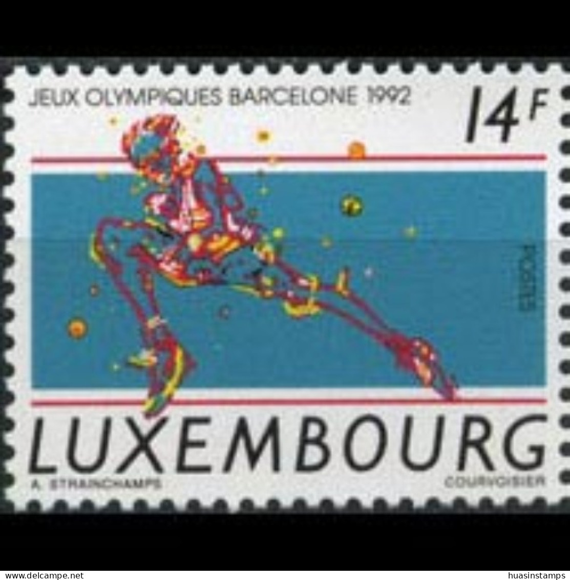 LUXEMBOURG 1992 - Scott# 872 Olympics Set Of 1 MNH - Neufs