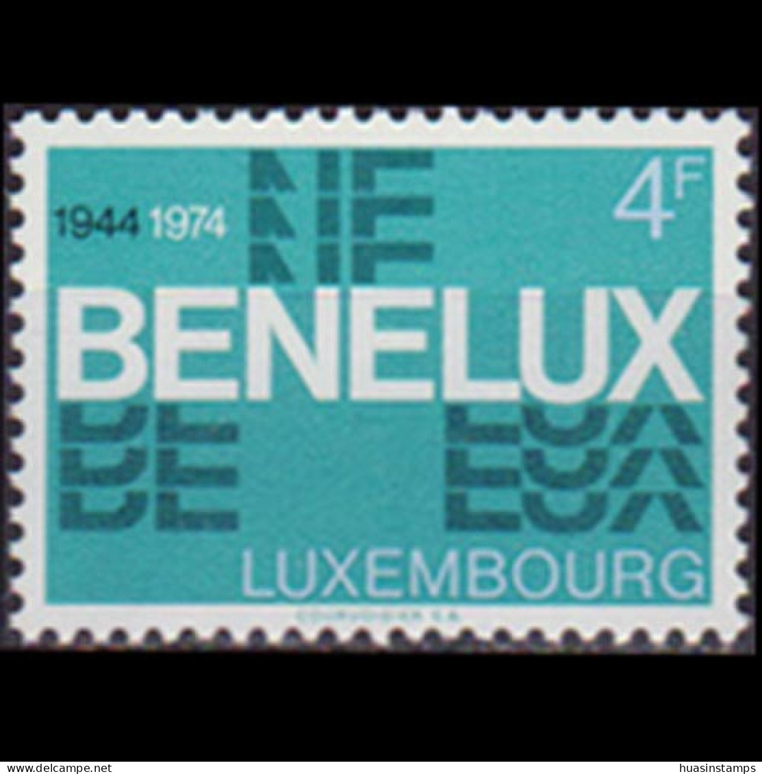 LUXEMBOURG 1974 - Scott# 553 Customs Union Set Of 1 MNH - Neufs