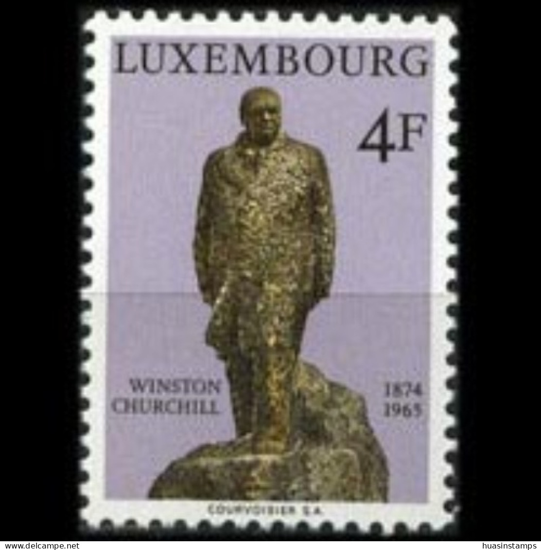 LUXEMBOURG 1974 - Scott# 548 Churchill Set Of 1 MNH - Neufs