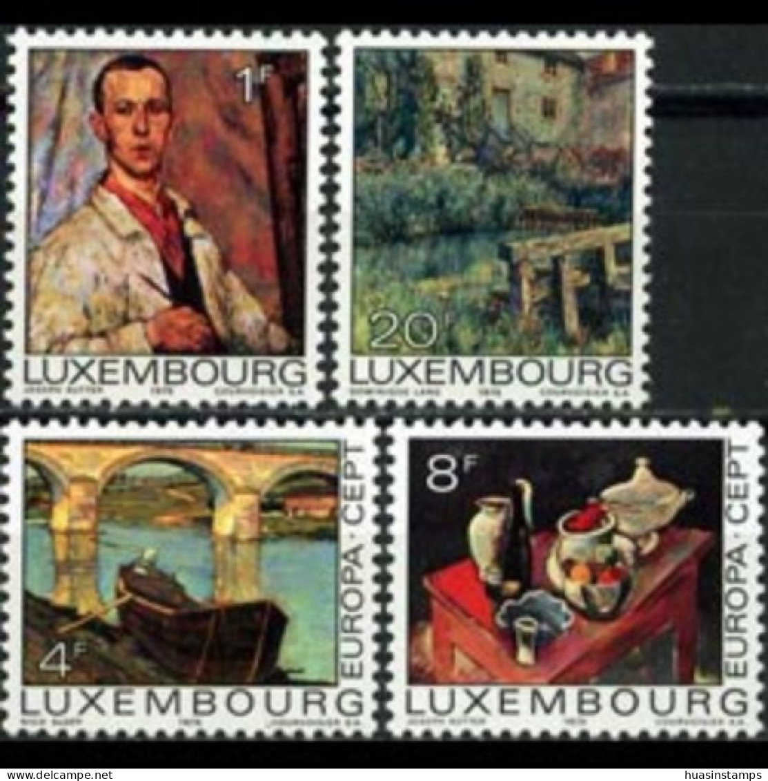 LUXEMBOURG 1975 - Scott# 559-62 Europa-Ptgs Set Of 4 LH - Neufs