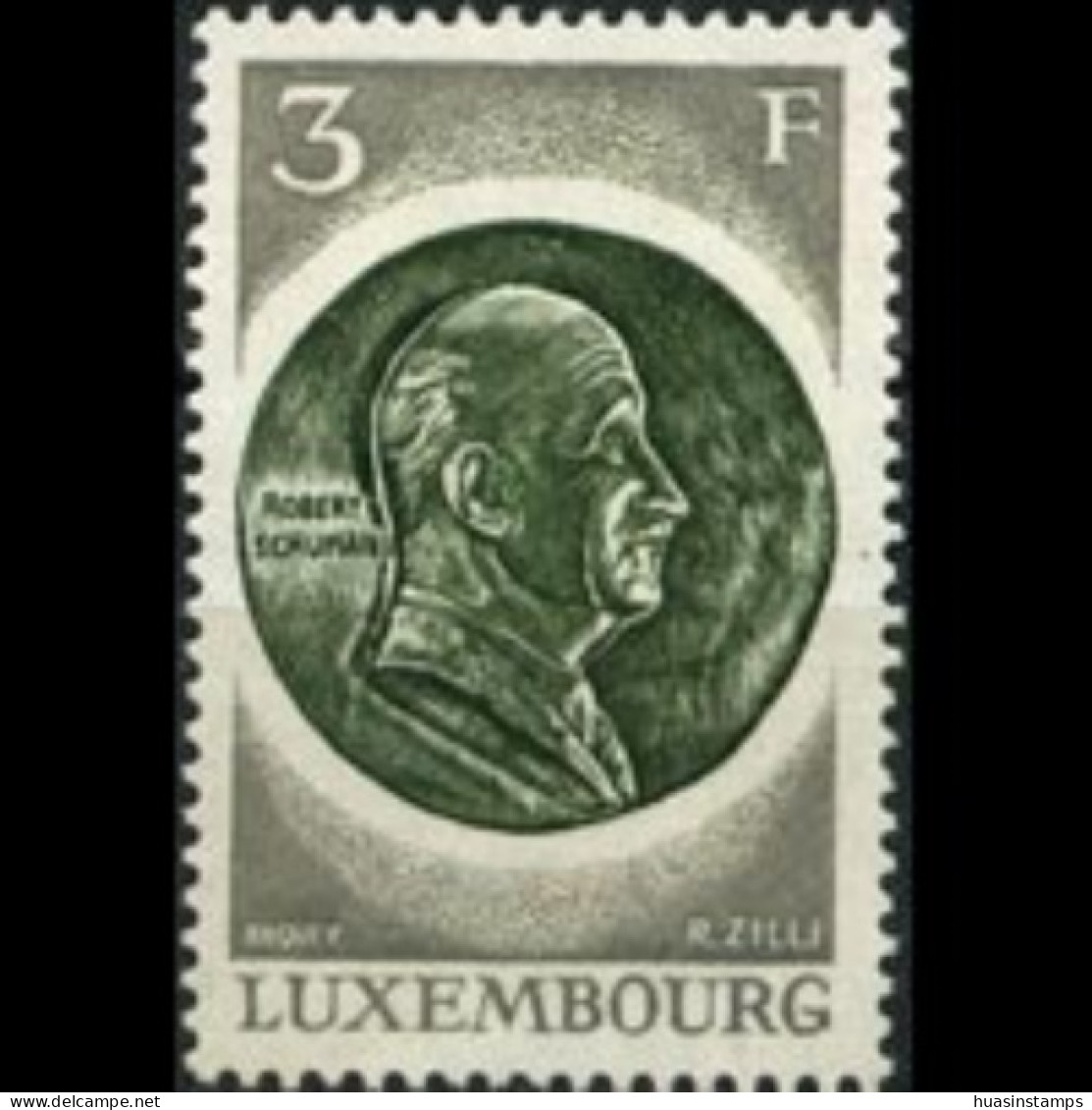 LUXEMBOURG 1972 - Scott# 515 Statesman Schuman Set Of 1 MNH - Neufs