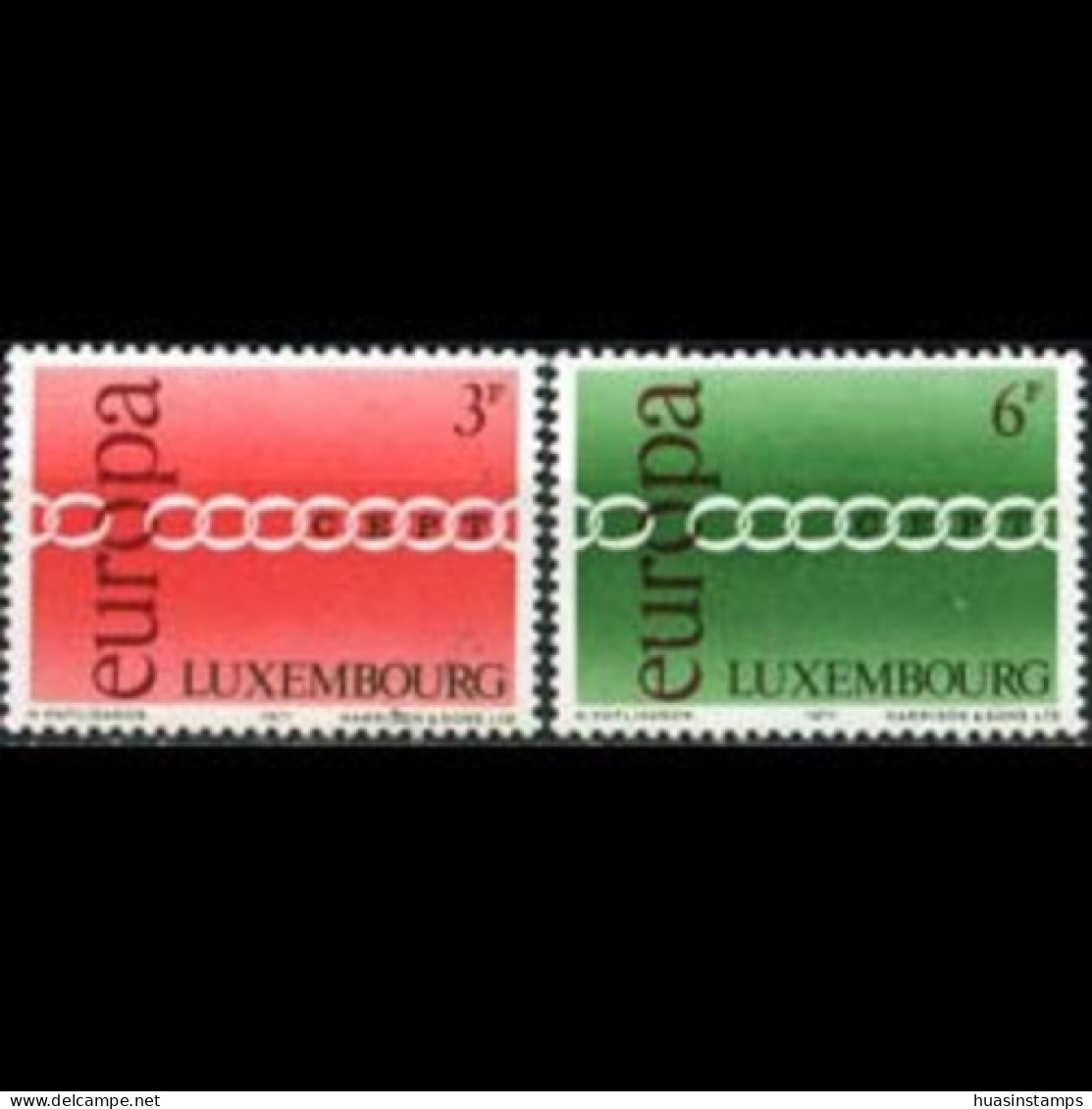 LUXEMBOURG 1971 - Scott# 500-1 Europa Set Of 2 MNH - Neufs