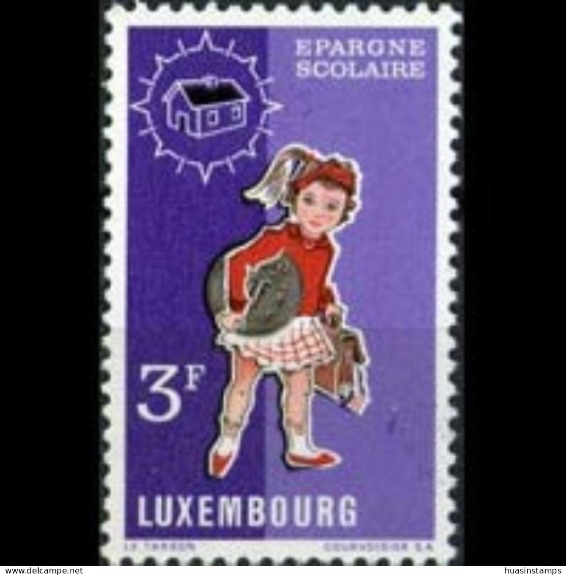 LUXEMBOURG 1971 - Scott# 506 Saving Campaign Set Of 1 MNH - Unused Stamps