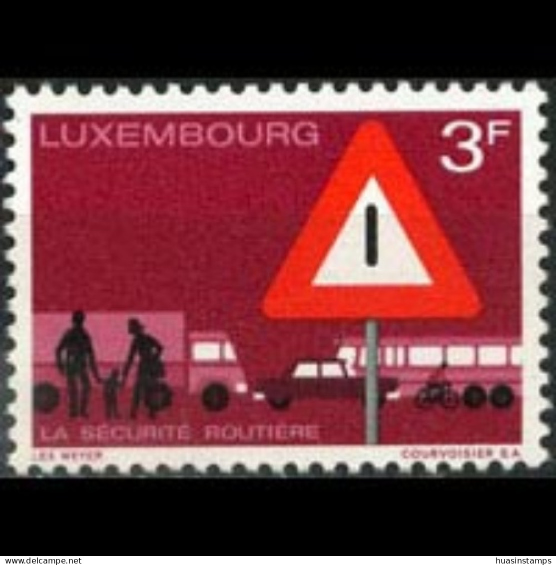 LUXEMBOURG 1970 - Scott# 488 Traffic Safety Set Of 1 MNH - Neufs