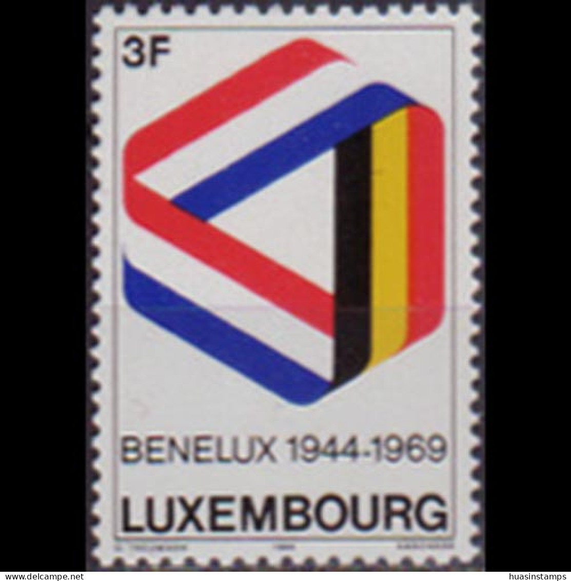 LUXEMBOURG 1969 - Scott# 480 Customs Union Set Of 1 MNH - Neufs