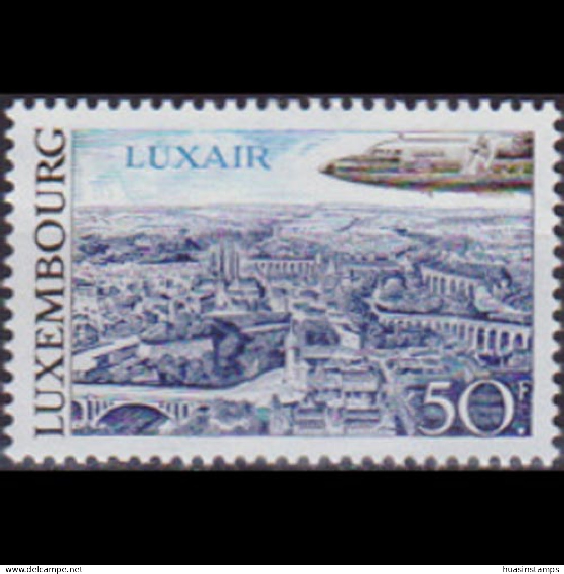 LUXEMBOURG 1968 - Scott# 473a Tourism Phos. Set Of 1 MNH - Neufs